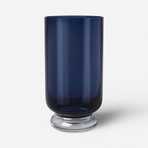 Large Glass Vase Blue - Threshold